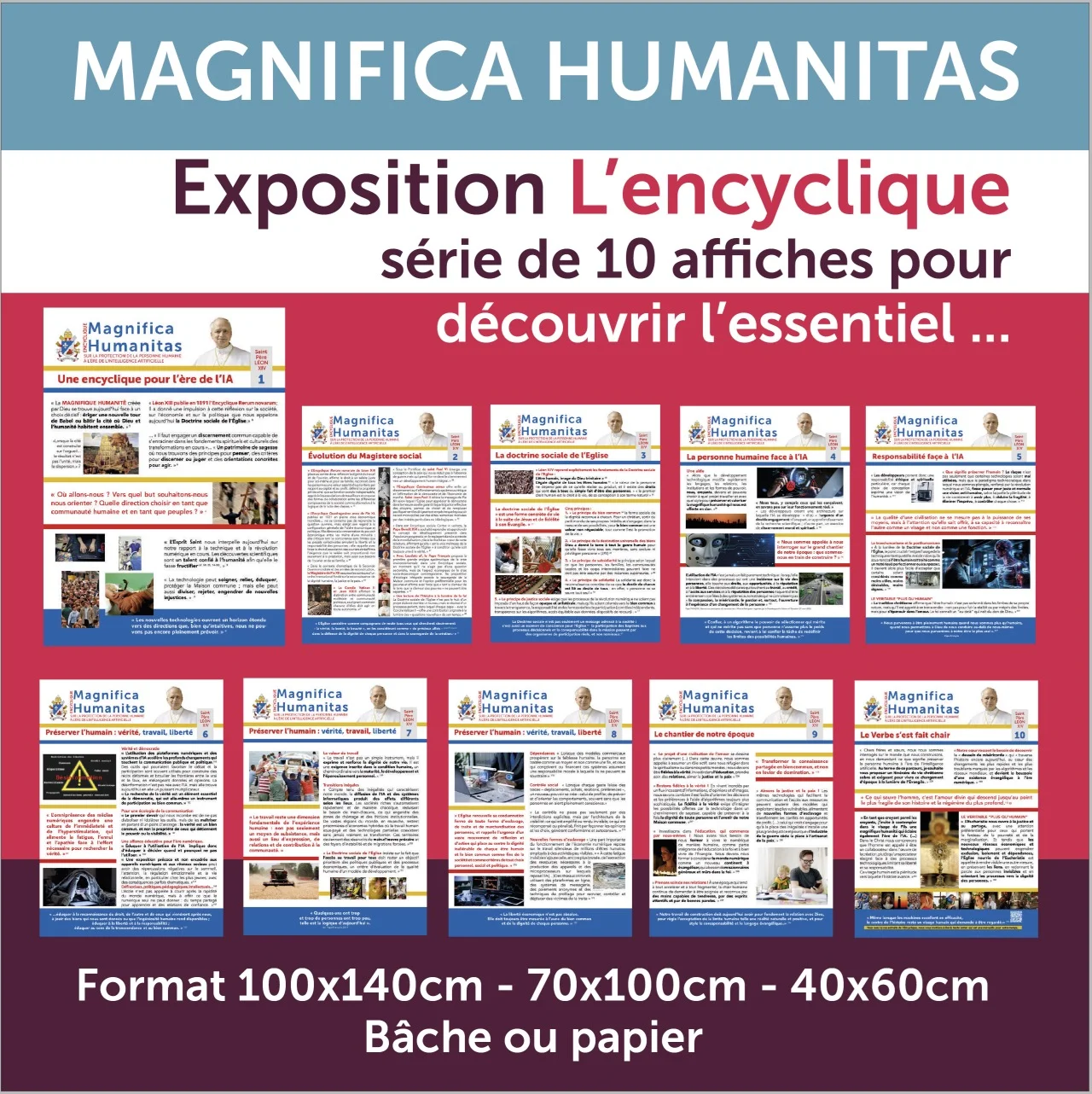 Exposition sur la lettre encyclique "Magnifica Humanitas" du Pape Léon XIV